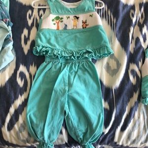 Pocahontas baby whale cord Outfit